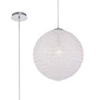 M5711 Bola Pendant 40cm Round 1 x E27 Chrome