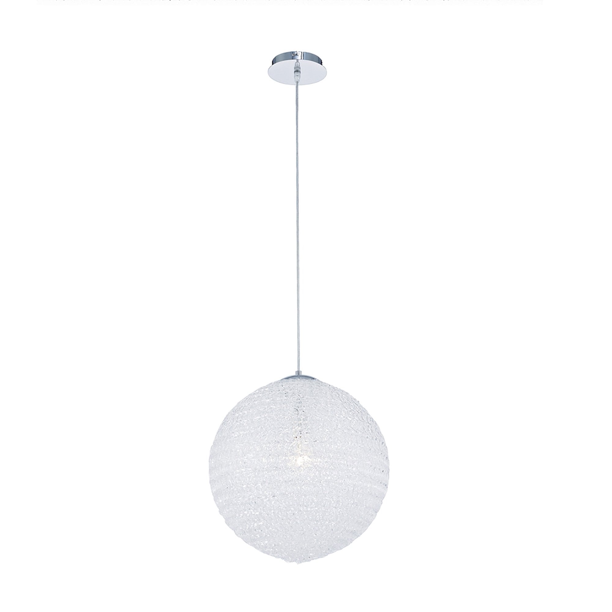 M5711 Bola Pendant 40cm Round 1 x E27 Chrome