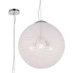 M5710 Bola Pendant 50cm Round 3 x E27 Chrome