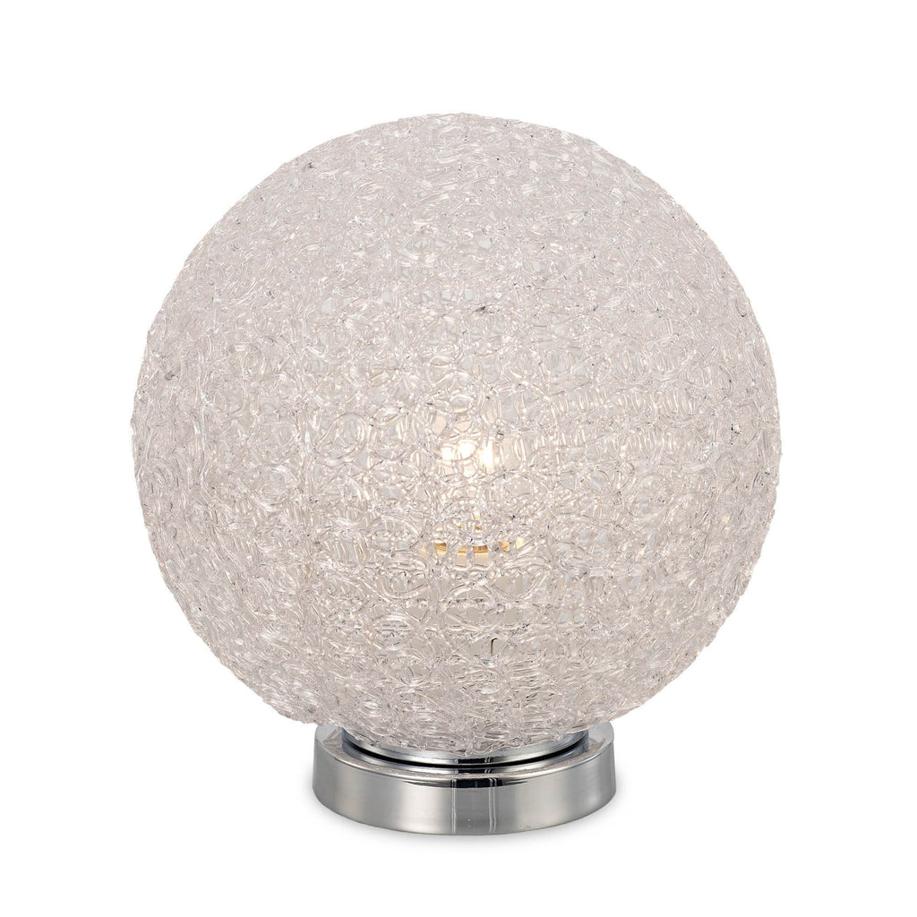 M5713 Bola Table Lamp 20cm Round 1 x E27 Chrome