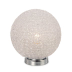 M5713 Bola Table Lamp 20cm Round 1 x E27 Chrome