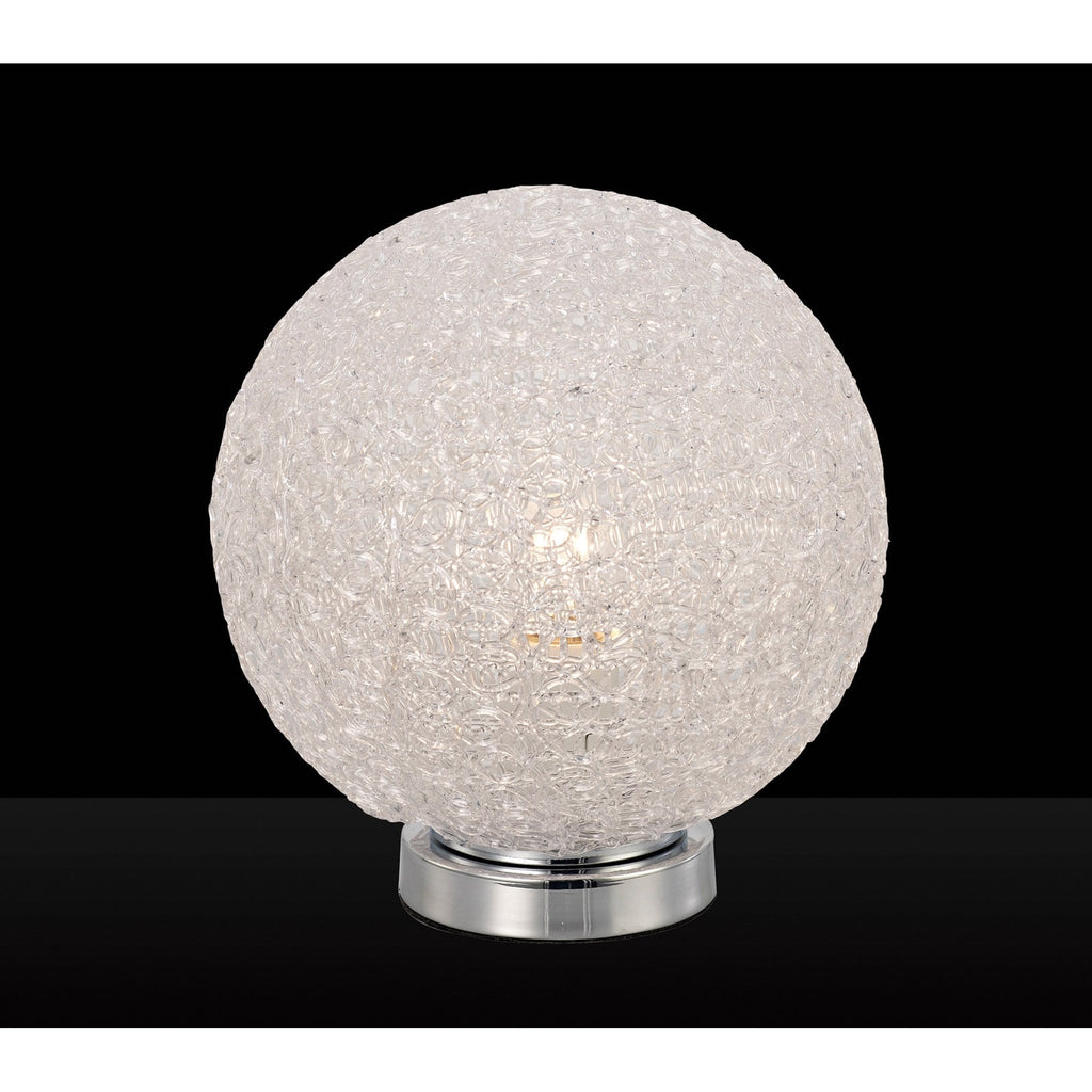 M5713 Bola Table Lamp 20cm Round 1 x E27 Chrome