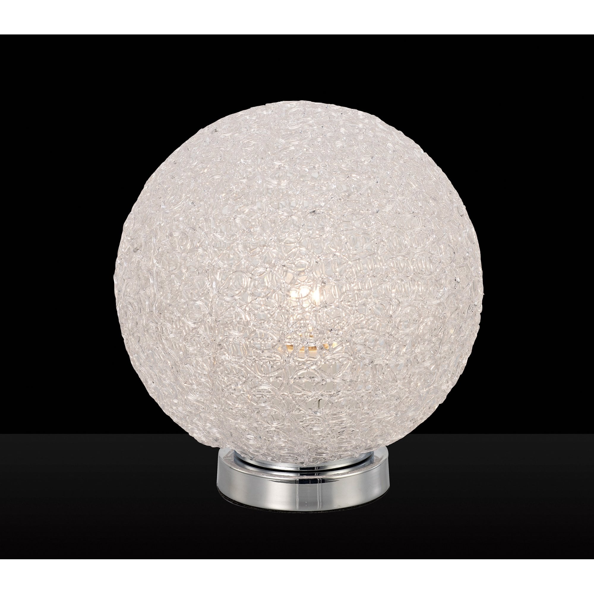 M5713 Bola Table Lamp 20cm Round 1 x E27 Chrome