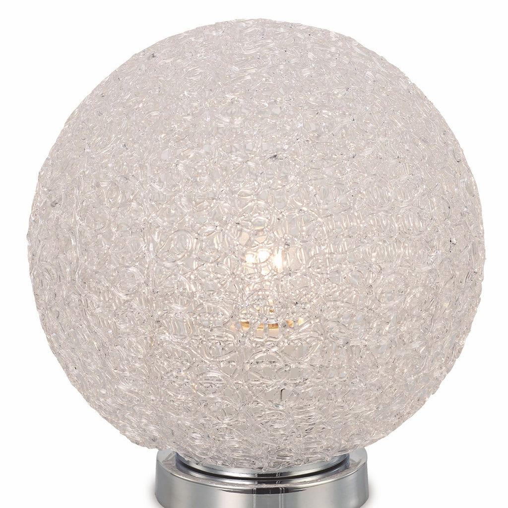 M5713 Bola Table Lamp 20cm Round 1 x E27 Chrome