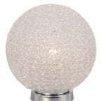 M5713 Bola Table Lamp 20cm Round 1 x E27 Chrome