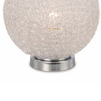 M5713 Bola Table Lamp 20cm Round 1 x E27 Chrome