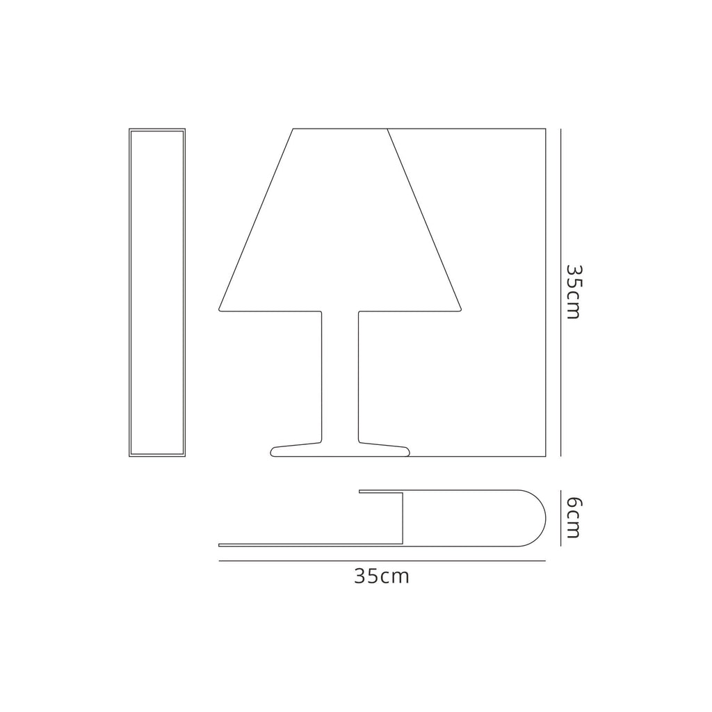 M7245 Book Table Lamp 10W LED White
