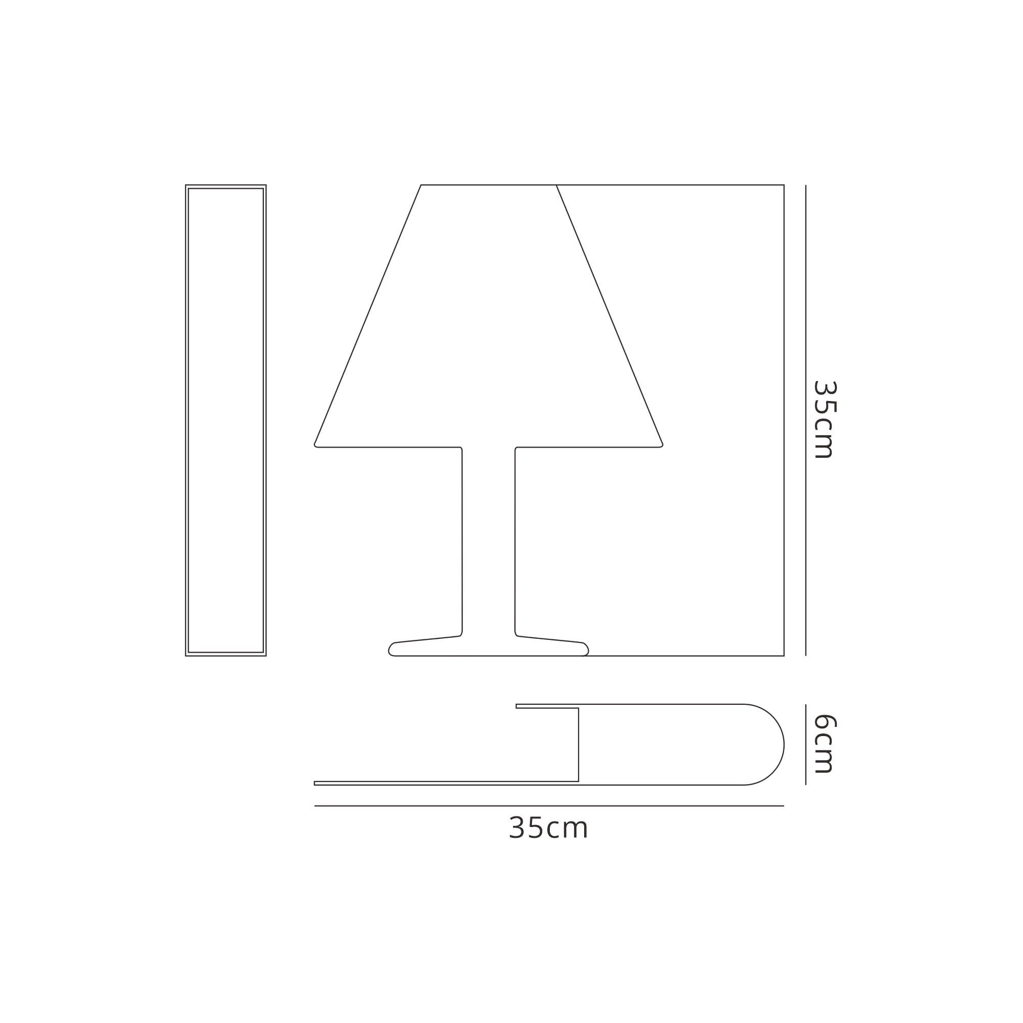 M7245 Book Table Lamp 10W LED White