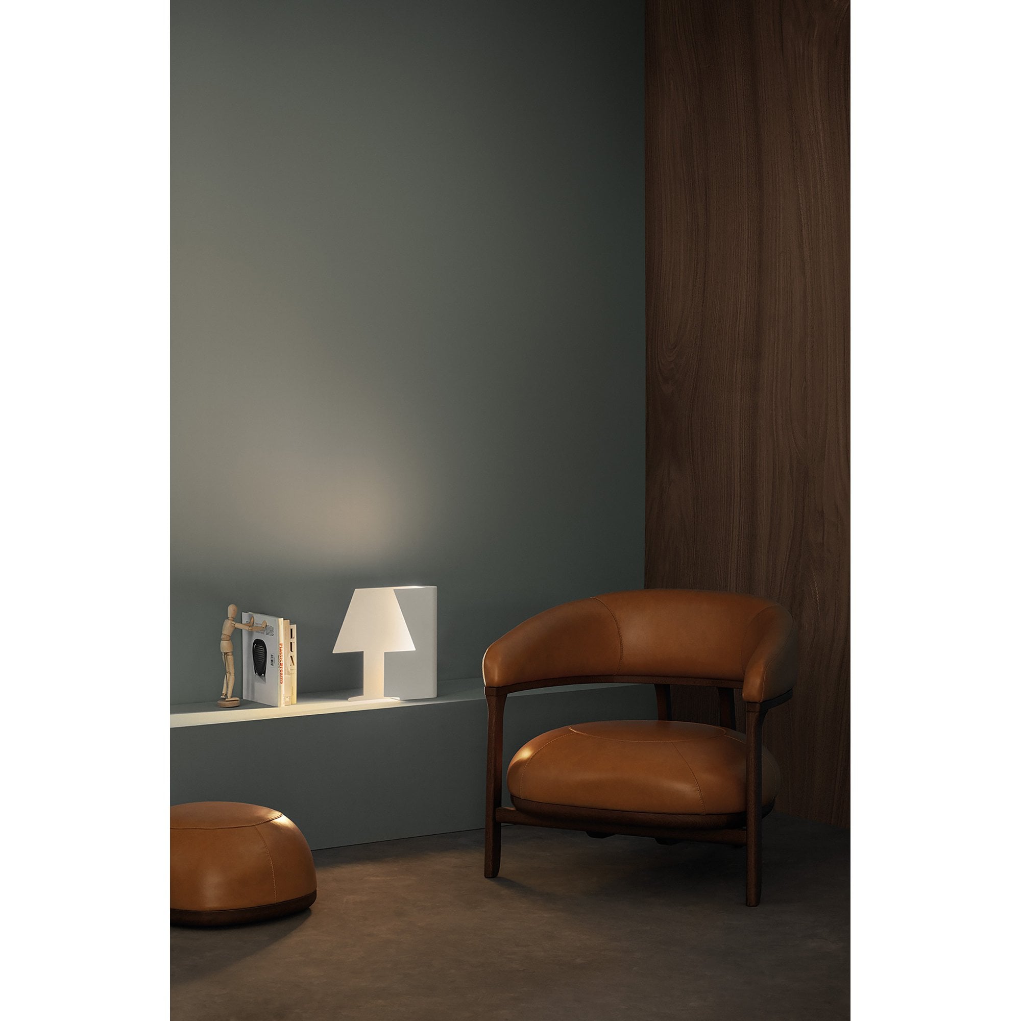 M7246 Book Table Lamp Right 7W LED White