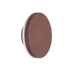 M6538 Bora Outdoor Round Wall Lamp 9.6W LED Rust Brown
