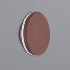 M6538 Bora Outdoor Round Wall Lamp 9.6W LED Rust Brown