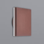 M6539 Bora Outdoor Square Wall Lamp 9.6W LED Rust Brown