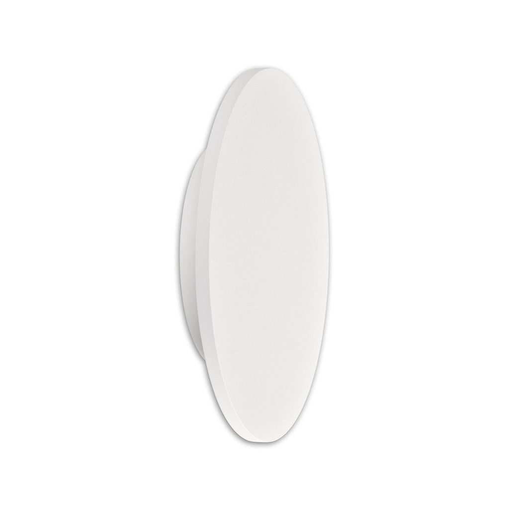 MC0117 Bora Bora Wall Light 27cm Round 16W LED Matte White