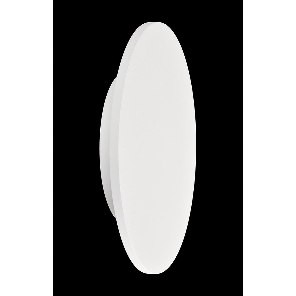 MC0117 Bora Bora Wall Light 27cm Round 16W LED Matte White