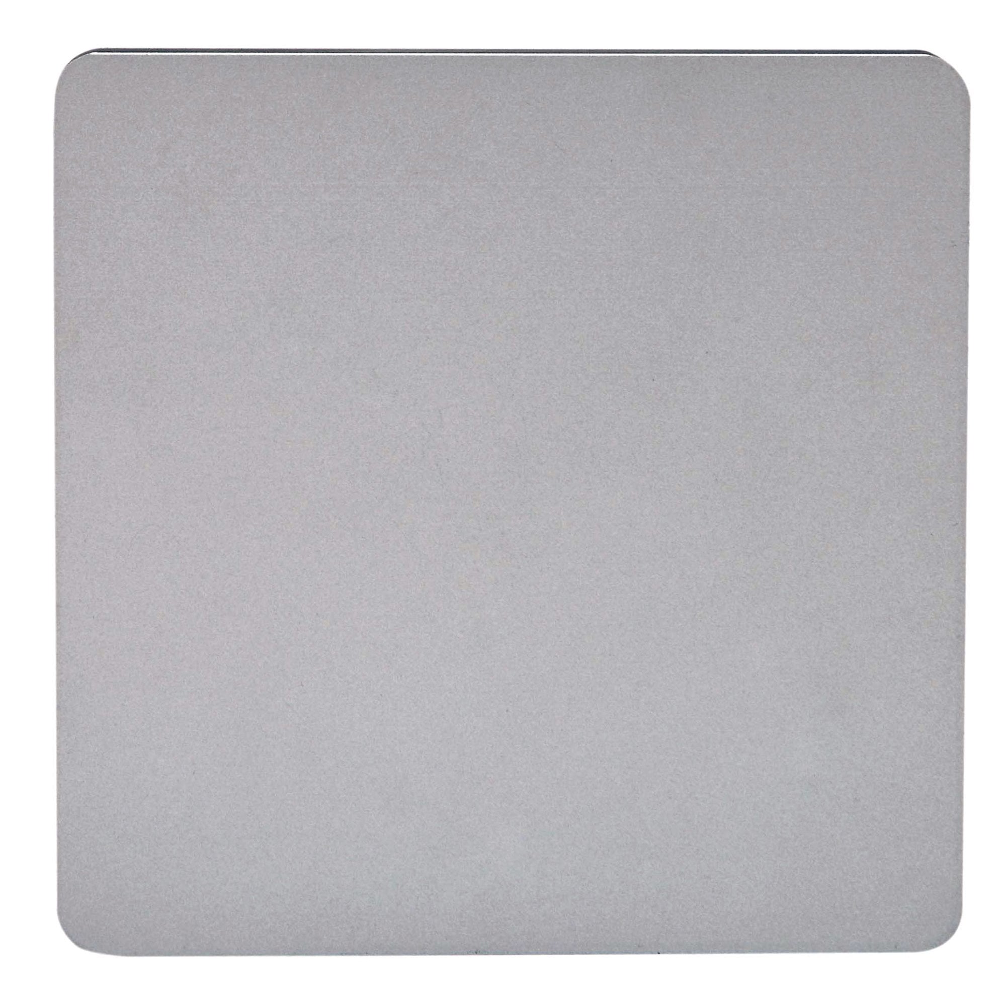 MC0114 Bora Bora Wall Light 18cm Square 12W LED Silver Paint