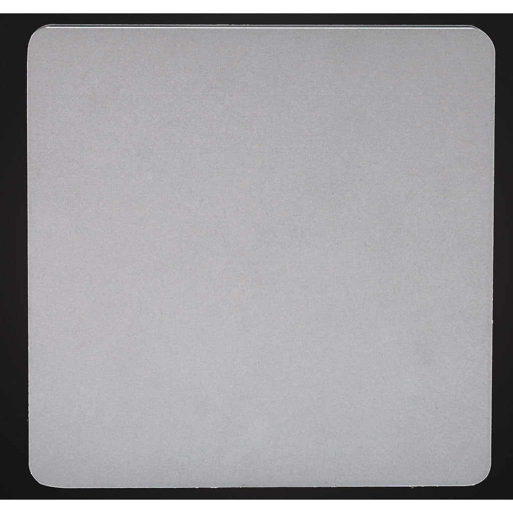 MC0114 Bora Bora Wall Light 18cm Square 12W LED Silver Paint