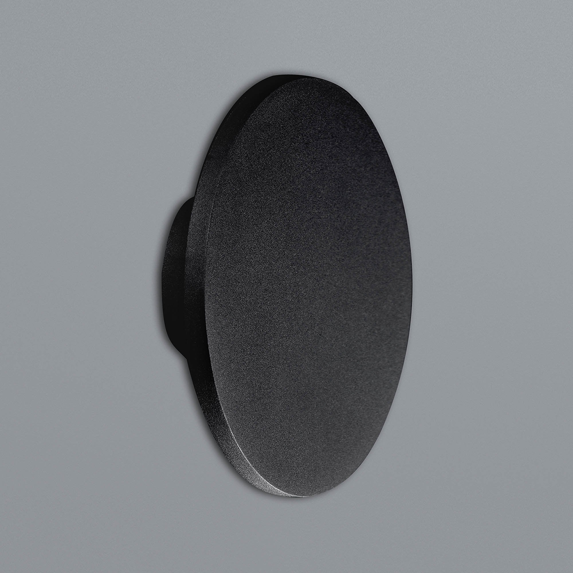 MC0133 Bora Bora Wall Light 27cm Round 16W LED Matt Black