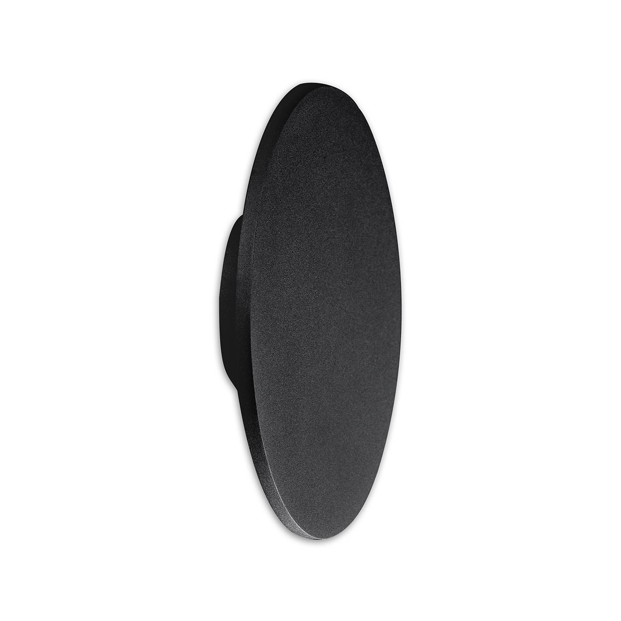 MC0133 Bora Bora Wall Light 27cm Round 16W LED Matt Black