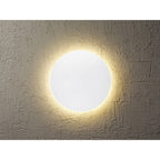 MC0102 Bora Bora Wall Light 18cm Round 12W LED Matt White