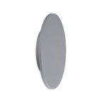 MC0118 Bora Bora Wall Light 27cm Round 16W LED Silver Paint