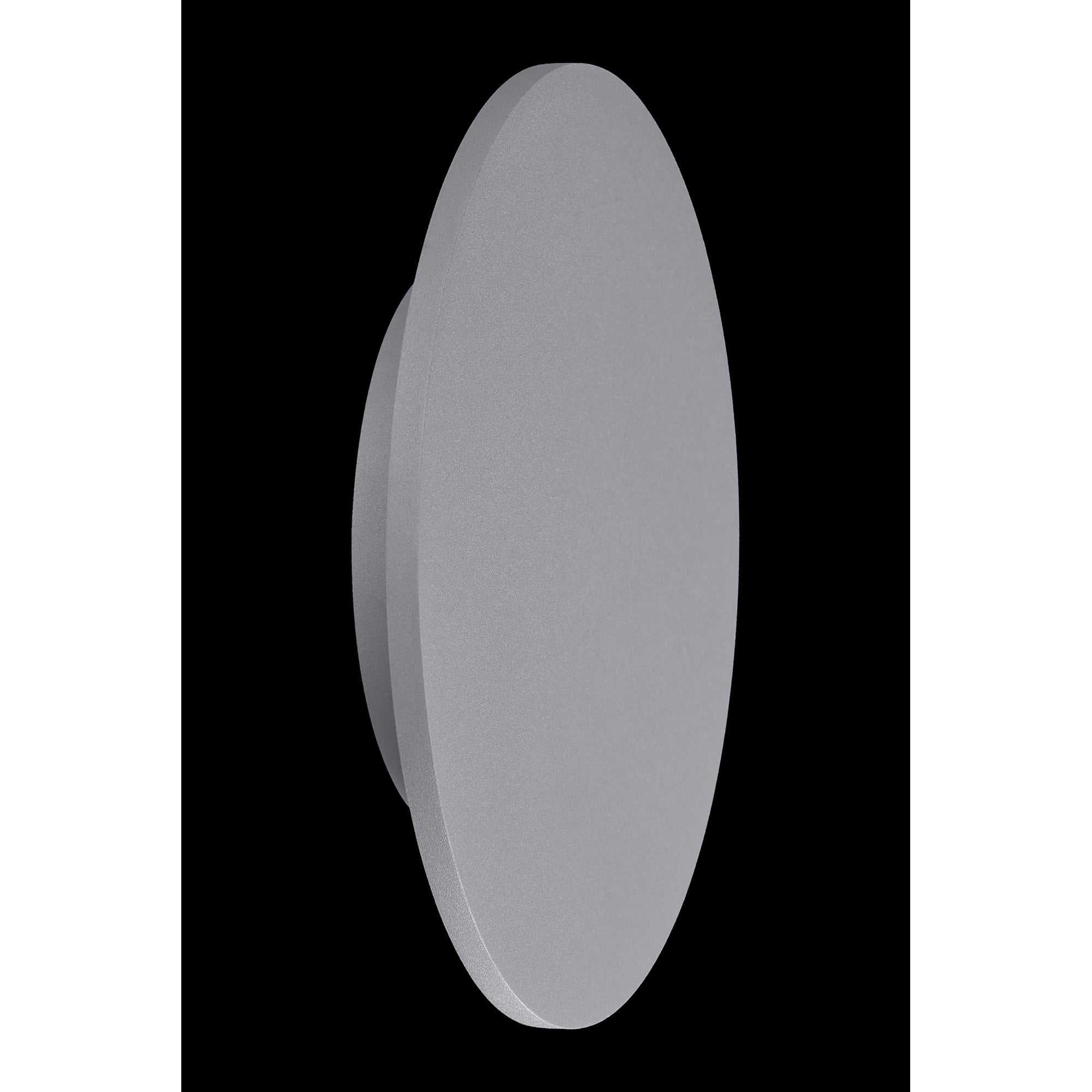 MC0118 Bora Bora Wall Light 27cm Round 16W LED Silver Paint