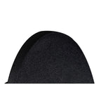 MC0124 Bora Bora Wall Light 27cm Round 16W LED Matt Black