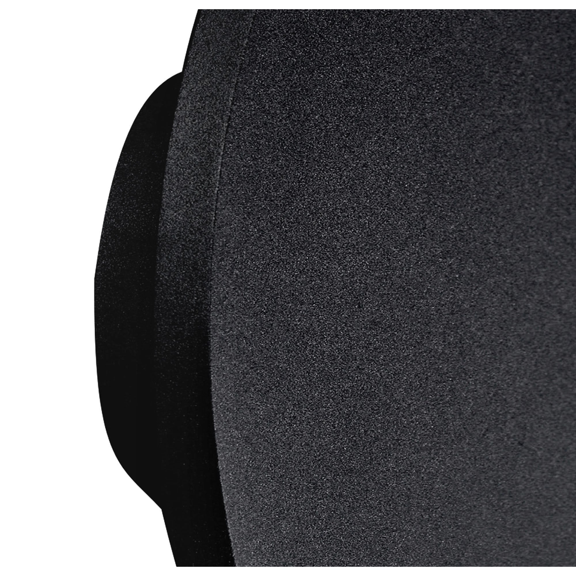 MC0124 Bora Bora Wall Light 27cm Round 16W LED Matt Black
