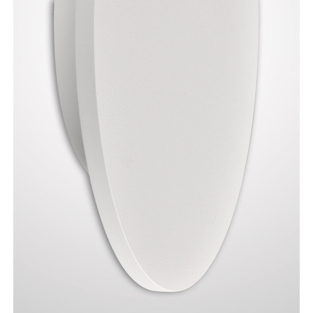 MC0125 Bora Bora Ceiling/Wall Light 38cm Round 30W LED Matt White