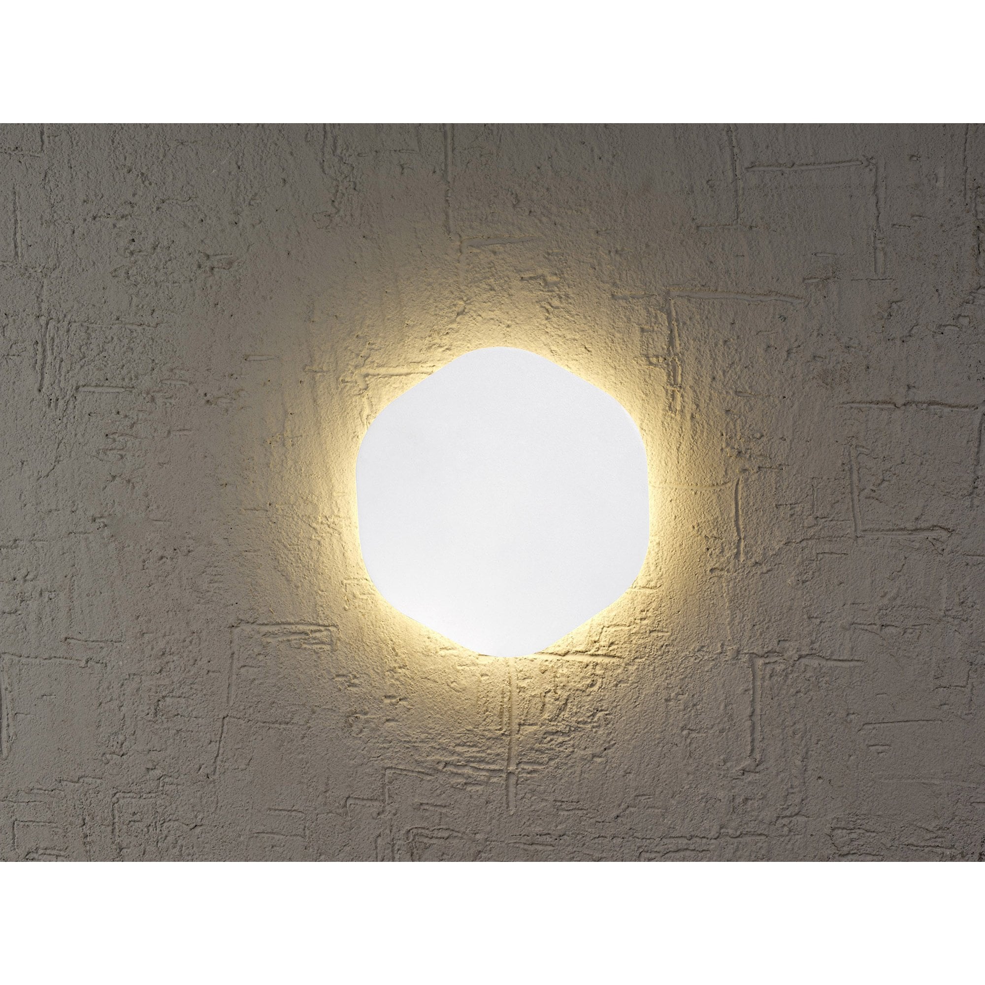 MC0105 Bora Bora Wall Light 14.4cm Hexagonal 6W LED Matt White