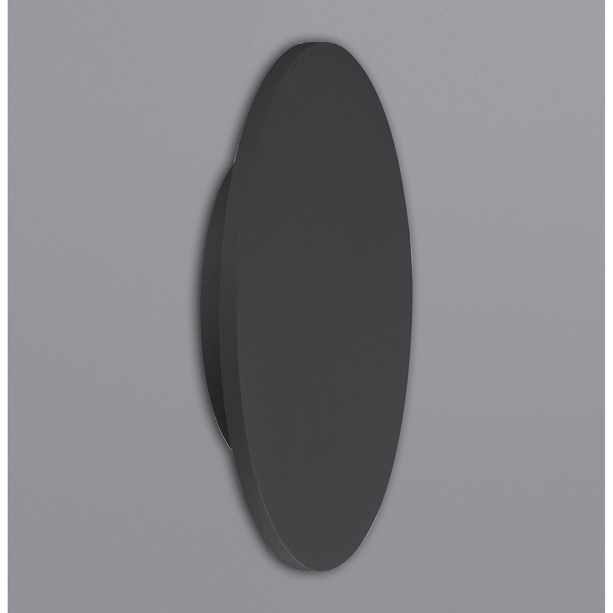 MC0134 Bora Bora Ceiling/Wall Light 38cm Round 30W LED Matt Black