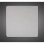 MC0113 Bora Bora Wall Light 13cm Square 6W LED Silver Paint