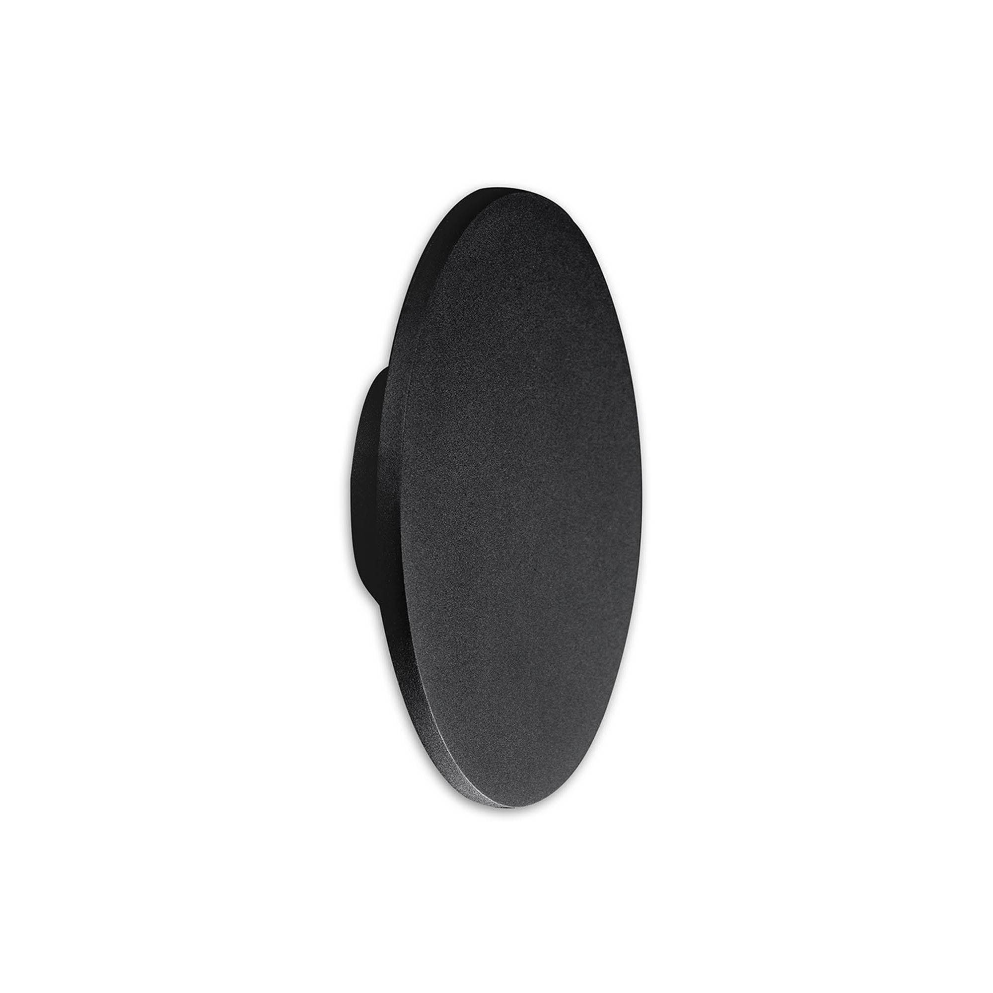 MC0132 Bora Bora Wall Light 18cm Round 12W LED Matt Black