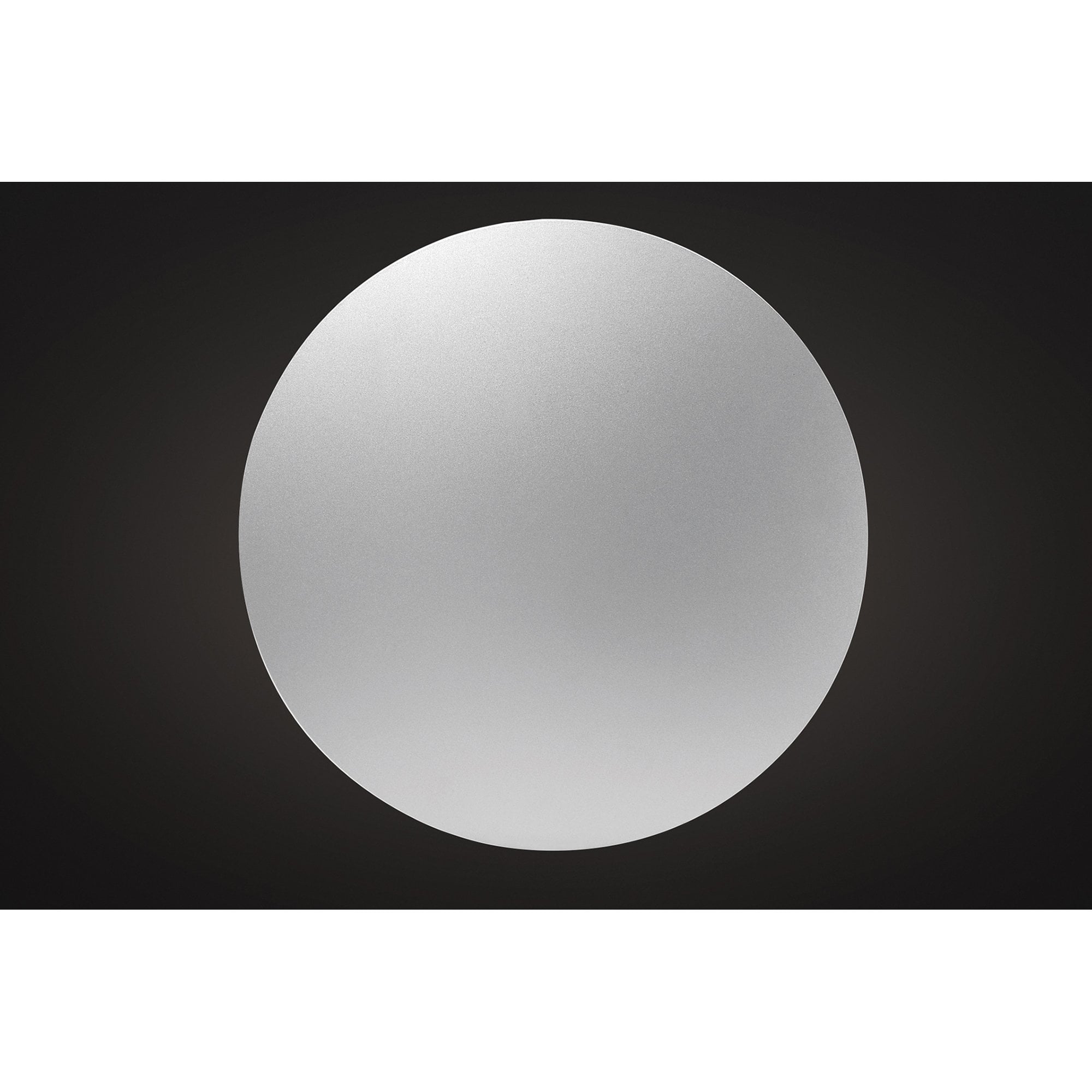 MC0111 Bora Bora Wall Light 13.5cm Round 6W LED Silver Paint