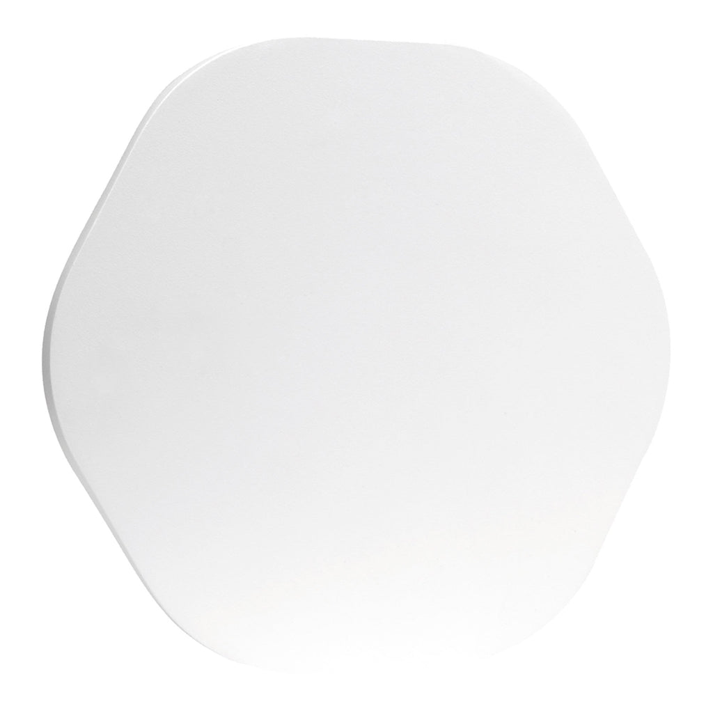 MC0106 Bora Bora Wall Light 19.2cm Hexagonal 12W LED Matt White