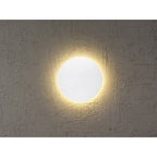 MC0101 Bora Bora Wall Light 13.5cm Round 6W LED Matt White (S)