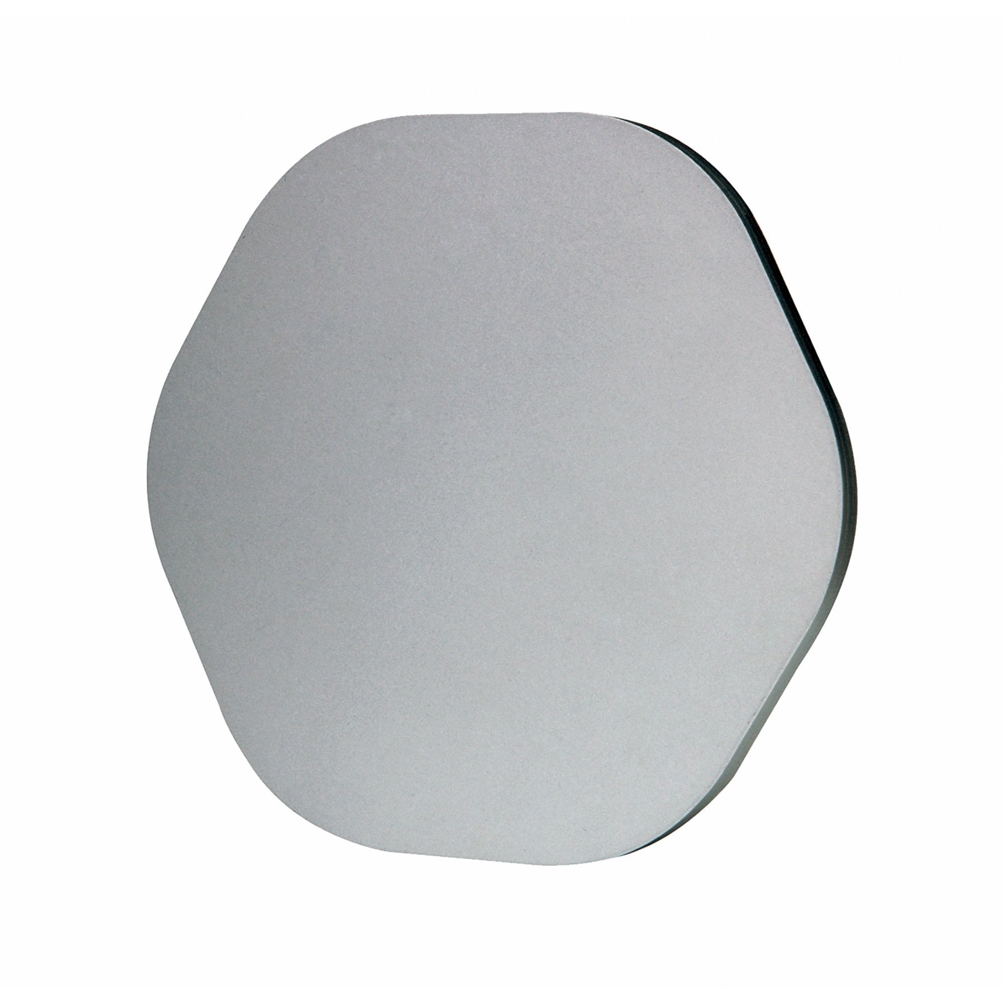 MC0115 Bora Bora Wall Light 14.4cm Hexagonal 6W LED Silver Paint