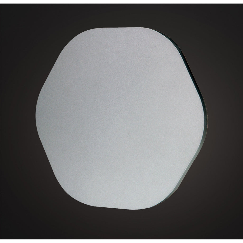 MC0115 Bora Bora Wall Light 14.4cm Hexagonal 6W LED Silver Paint