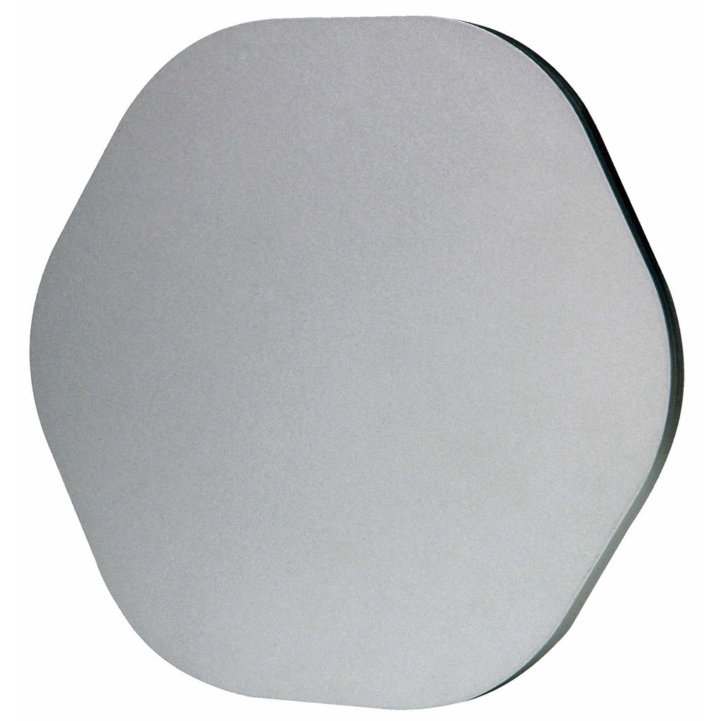 MC0116 Bora Bora Wall Light 19.2cm Hexagonal 12W LED Silver Paint