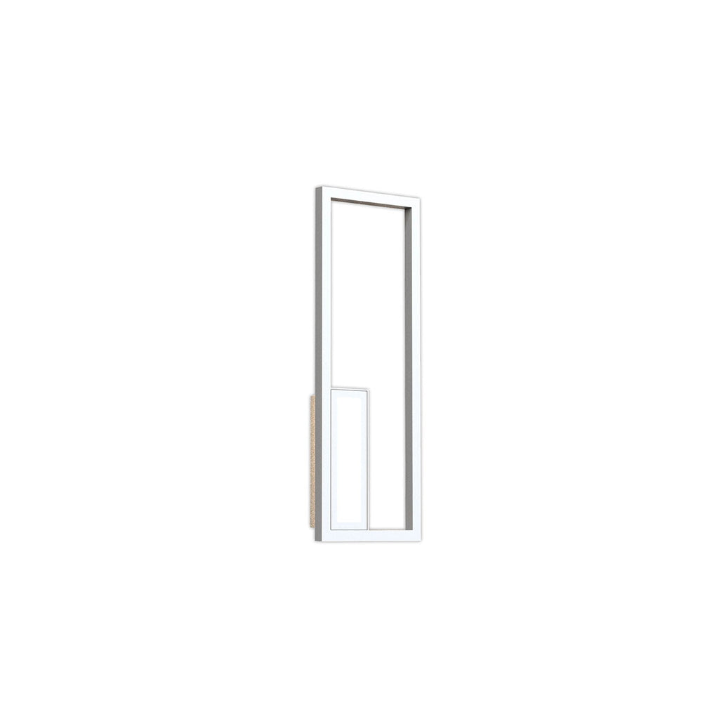M7667 Boutique Rectangle Wall Lamp Dimmable 21W LED White