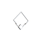 M7669 Boutique Square Wall Lamp Dimmable 25W LED White