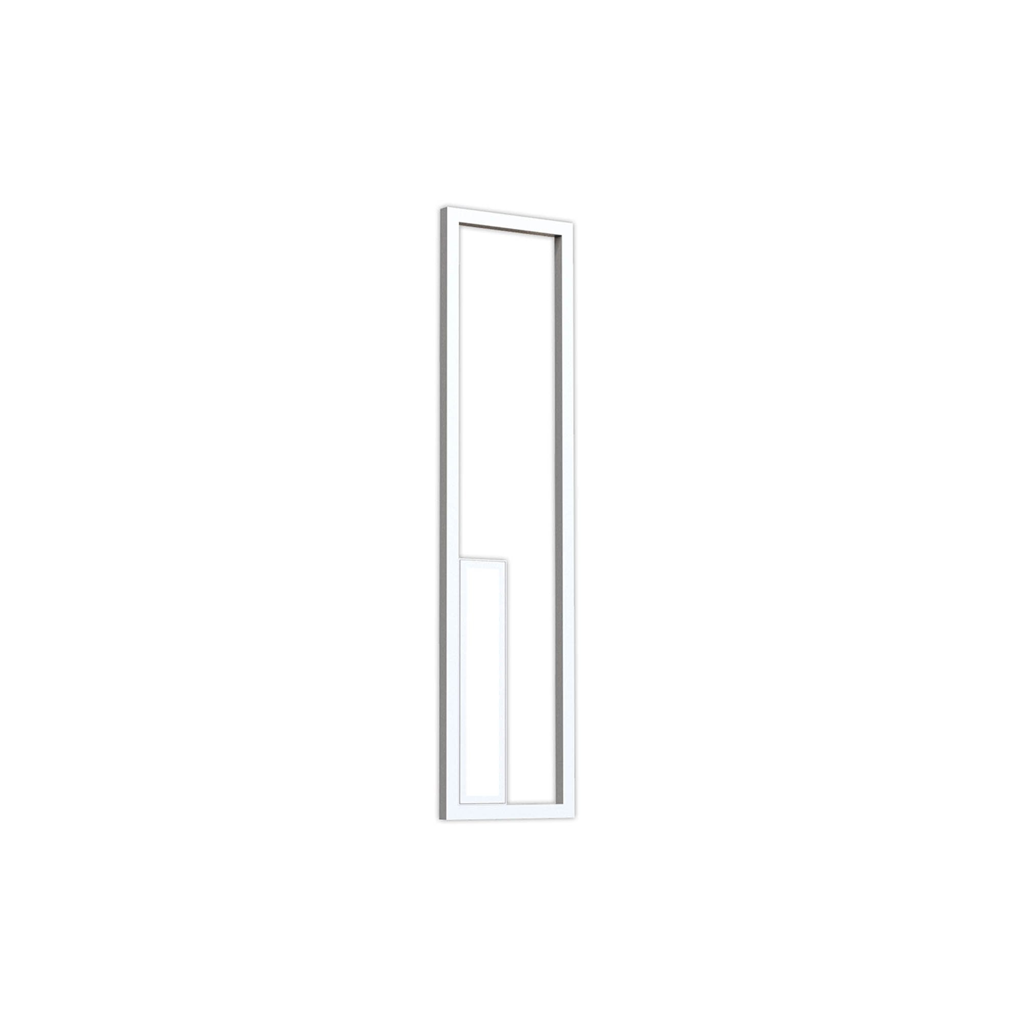 M7665 Boutique Rectangle Wall Lamp Dimmable 40W LED White