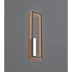 M7675 Boutique Rectangle Wall Lamp Dimmable 50W LED Black