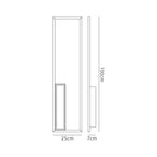 M7674 Boutique Rectangle Wall Lamp 50W LED Black