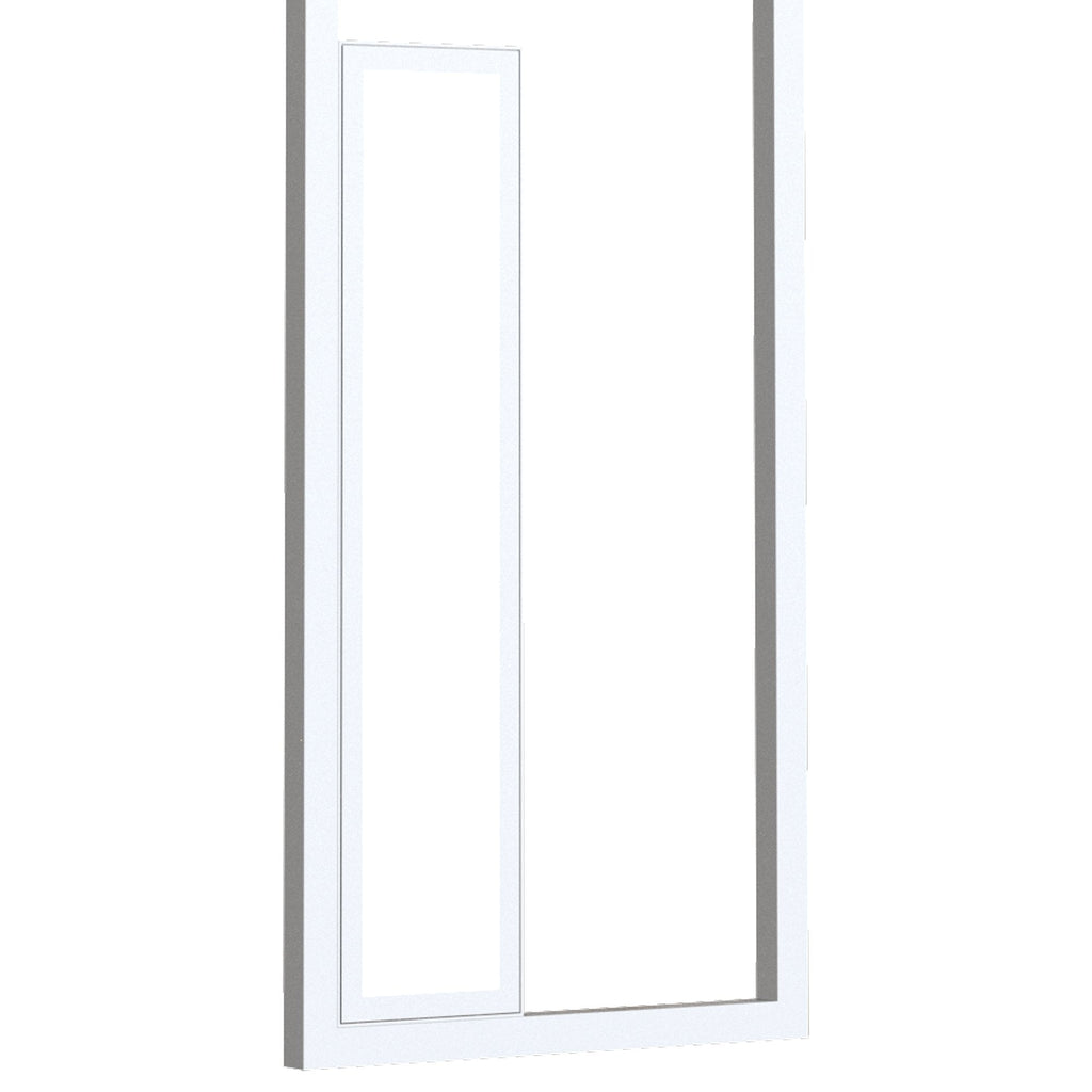 M7662 Boutique Rectangle Wall Lamp 50W LED White