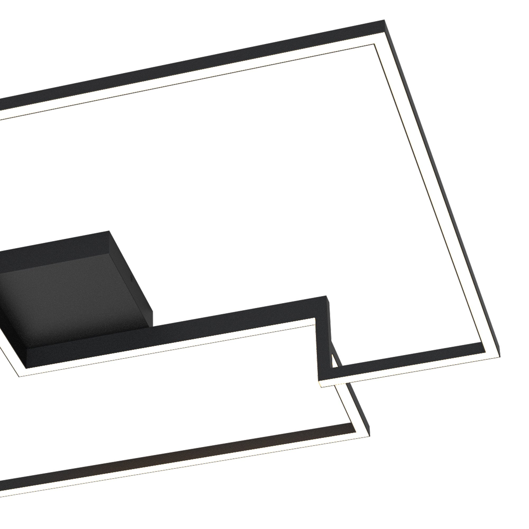 M7687 Boutique Ceiling Dimmable 79W LED Black