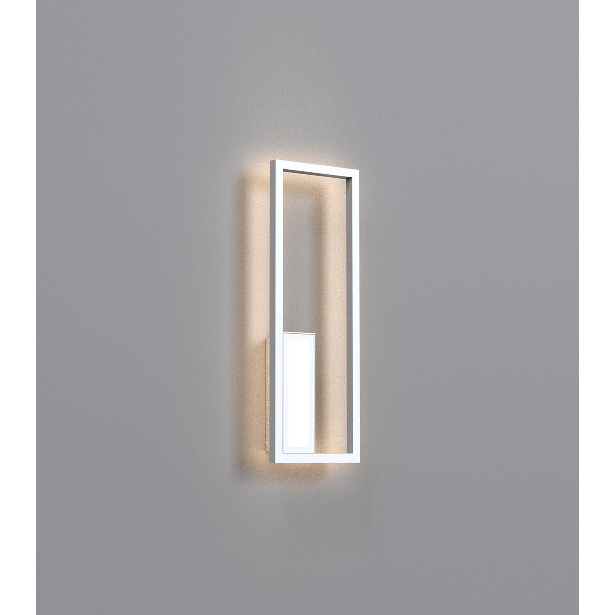 M7666 Boutique Rectangle Wall Lamp 21W LED White