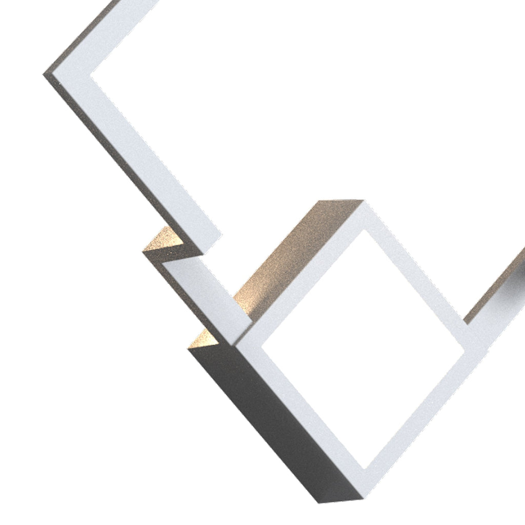 M7670 Boutique Square Wall Lamp 18W LED White