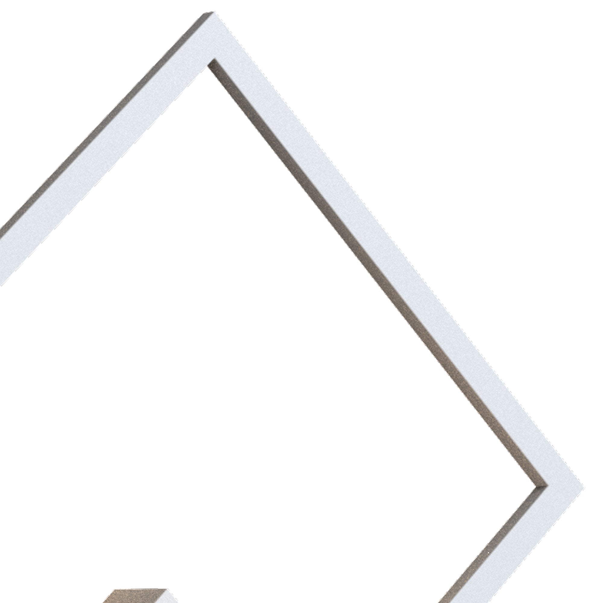 M7670 Boutique Square Wall Lamp 18W LED White