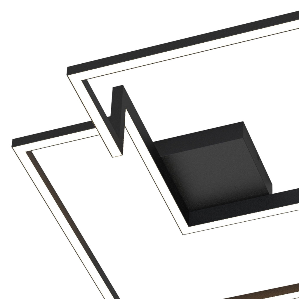 M7672 Boutique Ceiling 42W LED Black