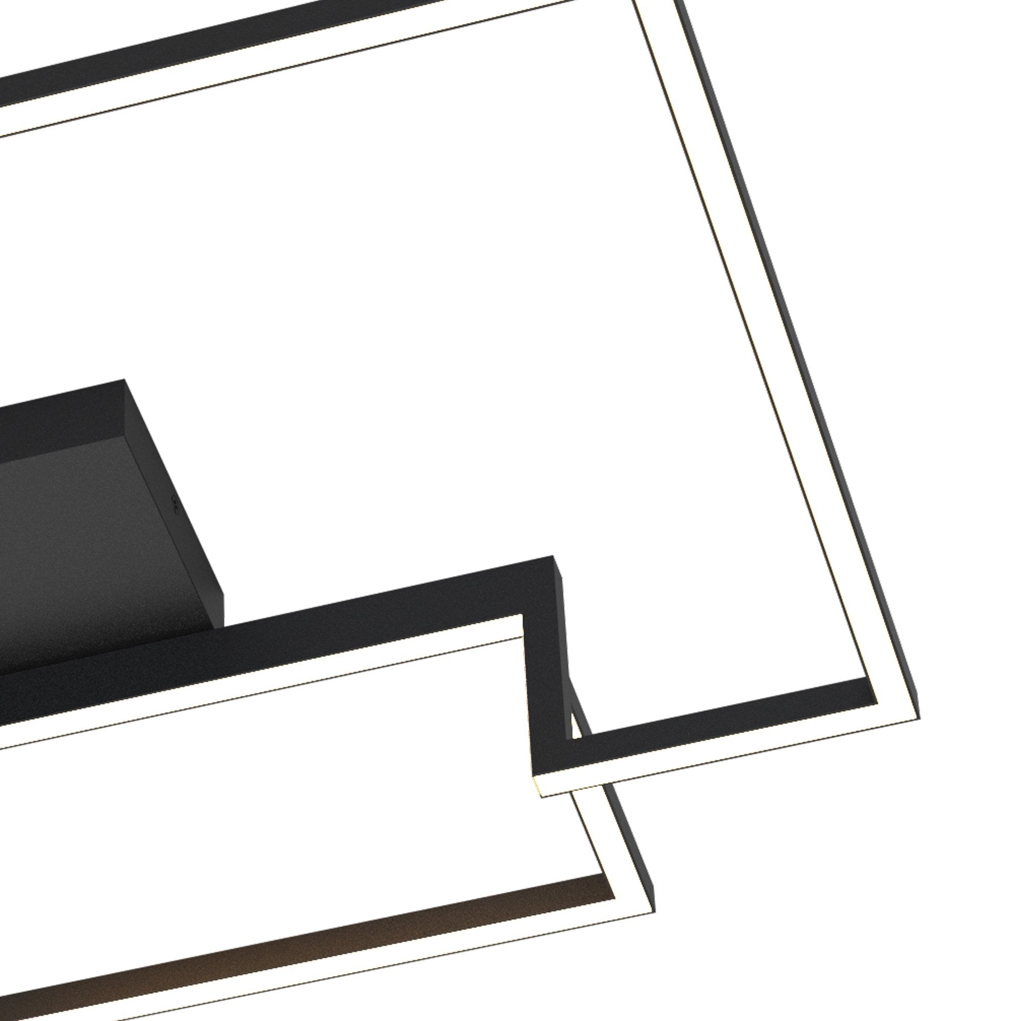 M7672 Boutique Ceiling 42W LED Black